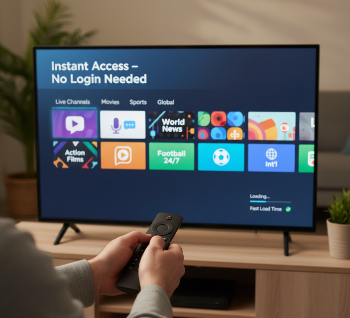 Which Free IPTV Apps Require No Sign Up Looking for IPTV apps that skip the sign-up hassle? These Android TV options offer free, instant access—no accounts, no friction, just press play and stream.